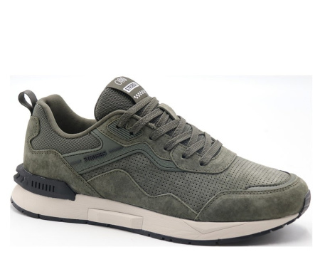 Кроссовки  Strobbs  хаки  замша F-300215 фото в интернет-магазине | Omadey.ru