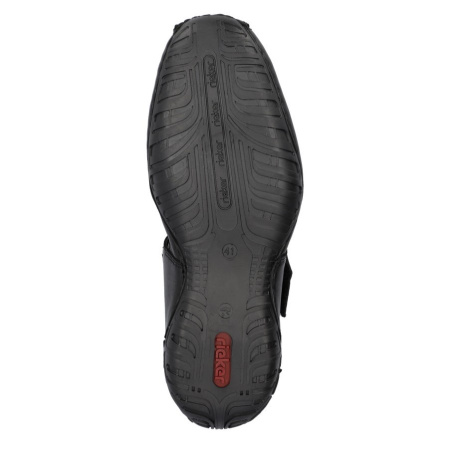 Туфли летние  Rieker  черный  кожа/кожа искусств. F-300261 фото в интернет-магазине | Omadey.ru