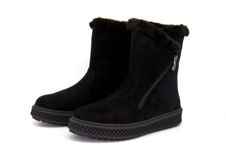 Полусапоги  Betsy  черный  замша искусств. Z-8256 фото в интернет-магазине | Omadey.ru