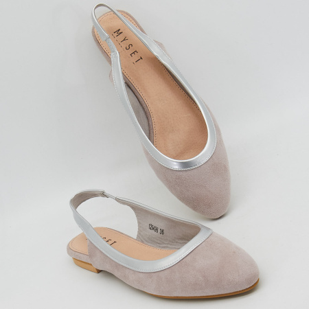 Слингбэки  MYSET  розовый  текстиль F-90943 фото в интернет-магазине | Omadey.ru