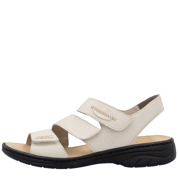 Фото Сандалии  Rieker  бежевый  кожа F-400465