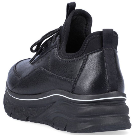 Кроссовки  Rieker  черный  кожа/кожа искусств. Z-400045 фото в интернет-магазине | Omadey.ru