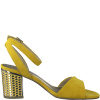 Босоножки  Marco Tozzi  желтый  текстиль F-80802 фото в интернет-магазине | Omadey.ru