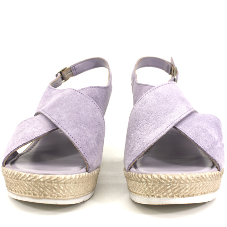 Босоножки  Marco Tozzi  фиолетовый  кожа F-7909 фото в интернет-магазине | Omadey.ru
