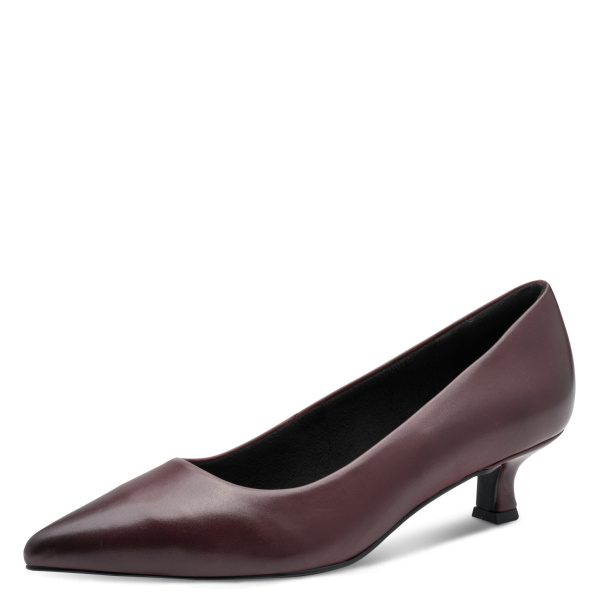 Фото Туфли  Marco Tozzi  бордовый  кожа Z-400966