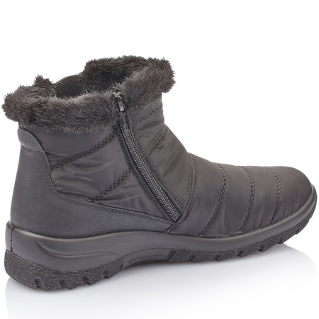 Ботинки  Rieker  черный  кожа искусств./текстиль Z-89088 фото в интернет-магазине | Omadey.ru