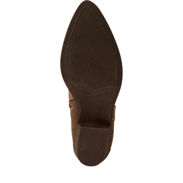 Фото Ботинки Tamaris  коричневый  кожа  Z-400958