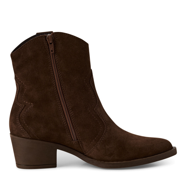 Фото Ботинки Tamaris  коричневый  кожа  Z-400936