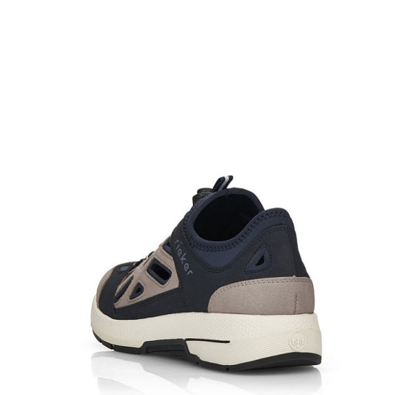 Фото Кроссовки  Rieker  синий  кожа/кожа искусств./текстиль F-200385