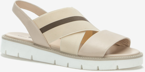 Фото Сандалии  Keddo  бежевый  кожа искусств./текстиль F-80868 Фото Сандалии  Keddo  бежевый  кожа искусств./текстиль F-80868