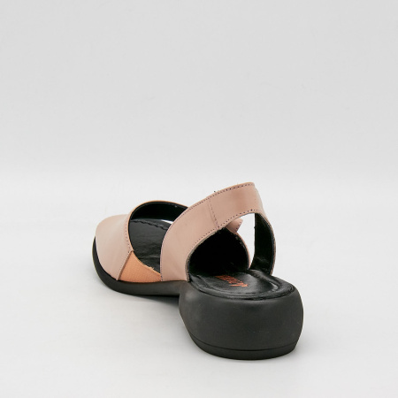 Босоножки  Dakkem  пудра  кожа F-90271 фото в интернет-магазине | Omadey.ru