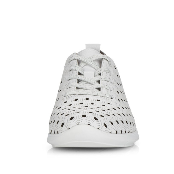 Фото Туфли  Remonte  белый  кожа F-400197 Фото Туфли  Remonte  белый  кожа F-400197