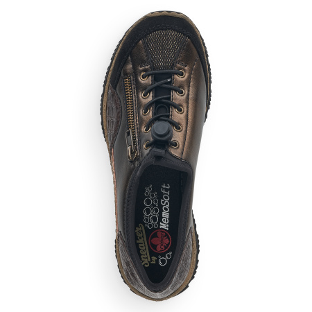 Кроссовки  Rieker  коричневый  кожа искусств./текстиль Z-100307 фото в интернет-магазине | Omadey.ru