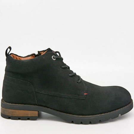 Ботинки  Keddo  черный  нубук искуств. Z-8867 фото в интернет-магазине | Omadey.ru