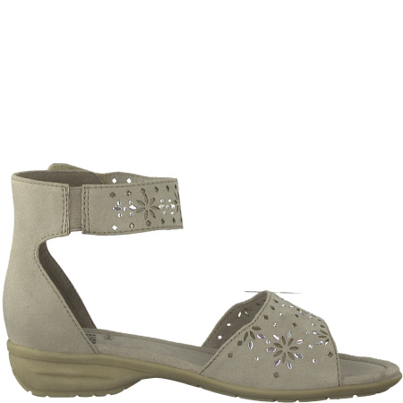 Сандалии  Jana  бежевый  текстиль F-7285 фото в интернет-магазине | Omadey.ru