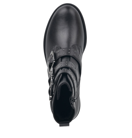 Ботинки  Remonte  черный  кожа/кожа искусств. Z-90166 фото в интернет-магазине | Omadey.ru