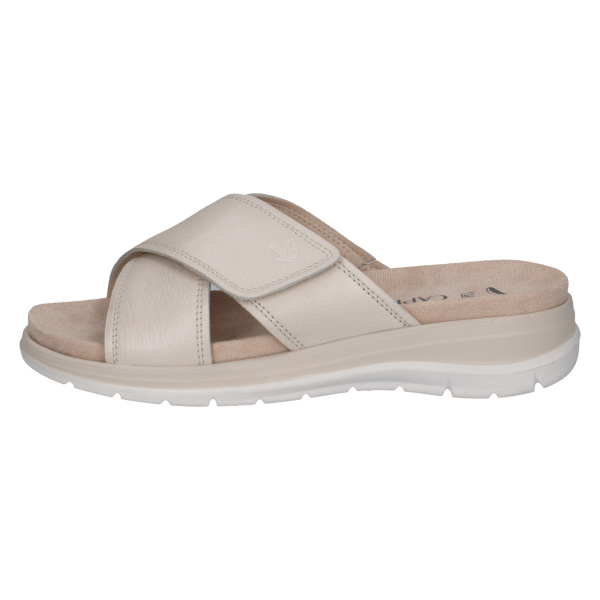 Фото Шлепанцы  Caprice  бежевый  кожа F-400945