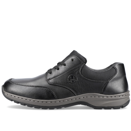 Туфли  Rieker  черный  кожа/кожа искусств./текстиль F-100105 фото в интернет-магазине | Omadey.ru