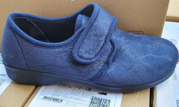 Фото Туфли  Imara ORTO  синий  текстиль Z-100067