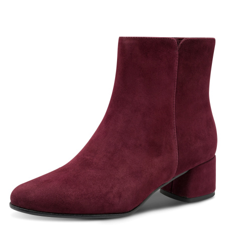 Ботинки  Marco Tozzi  бордовый  кожа Z-401018 фото в интернет-магазине | Omadey.ru