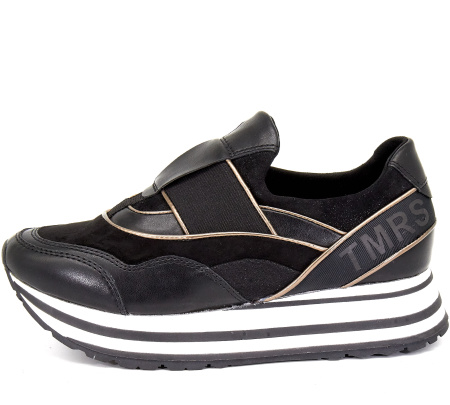 Кроссовки  Tamaris  черный  текстиль Z-8300 фото в интернет-магазине | Omadey.ru