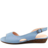 Босоножки  Rovigo  голубой  кожа F-80893 фото в интернет-магазине | Omadey.ru