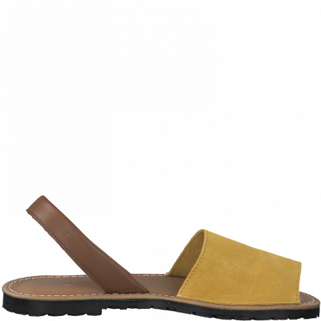 Сандалии  Tamaris  желтый  кожа F-90527 фото в интернет-магазине | Omadey.ru