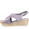Босоножки  Marco Tozzi  фиолетовый  кожа F-7909 фото в интернет-магазине | Omadey.ru