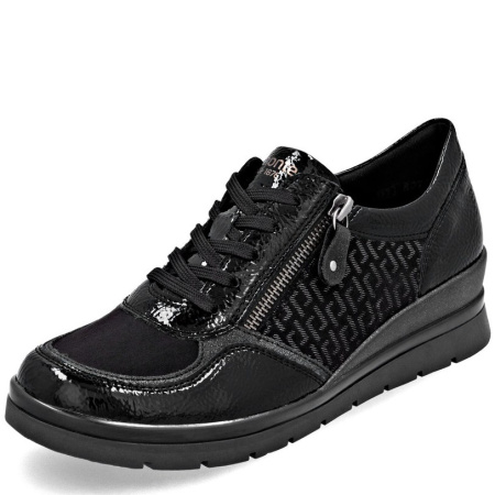 Туфли  Remonte  черный  кожа искусств./текстиль Z-400839 фото в интернет-магазине | Omadey.ru