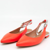 Слингбэки  MYSET  коралловый  шевро F-80949 фото в интернет-магазине | Omadey.ru