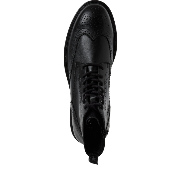 Фото Ботинки  Marco Tozzi  черный  кожа Z-400983 Фото Ботинки  Marco Tozzi  черный  кожа Z-400983