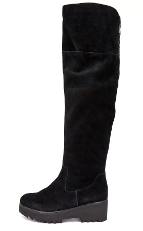 Сапоги  Remonte  черный  кожа Z-8387 фото в интернет-магазине | Omadey.ru