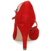 Туфли  Caprice  красный  кожа F-80776 фото в интернет-магазине | Omadey.ru