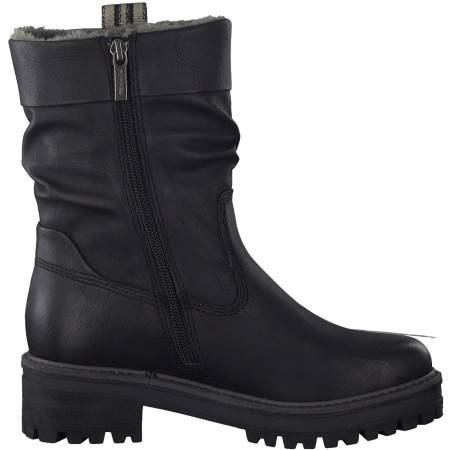 Полусапоги  Tamaris  черный  иск. материал Z-8563 фото в интернет-магазине | Omadey.ru