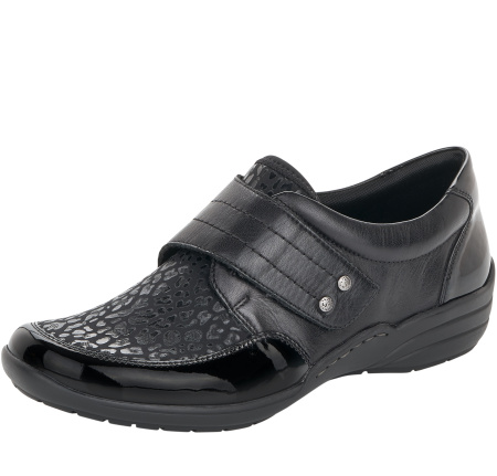 Туфли  Remonte  черный  кожа/кожа искусств./текстиль Z-90132 фото в интернет-магазине | Omadey.ru