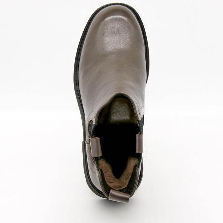 Ботинки  Bonavi  серый  кожа Z-100760 фото в интернет-магазине | Omadey.ru