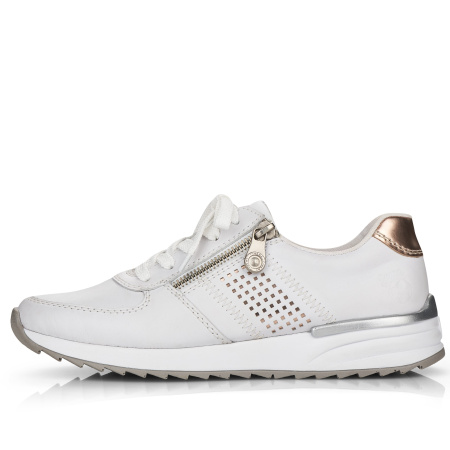 Кроссовки  Rieker  белый  кожа/кожа искусств. F-100203 фото в интернет-магазине | Omadey.ru