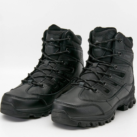 Кроссовки  Strobbs  черный  кожа/кожа искусств. Z-90516 фото в интернет-магазине | Omadey.ru