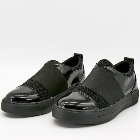 Туфли  Betsy  черный  кожа лаковая искусств. Z-100040 фото в интернет-магазине | Omadey.ru