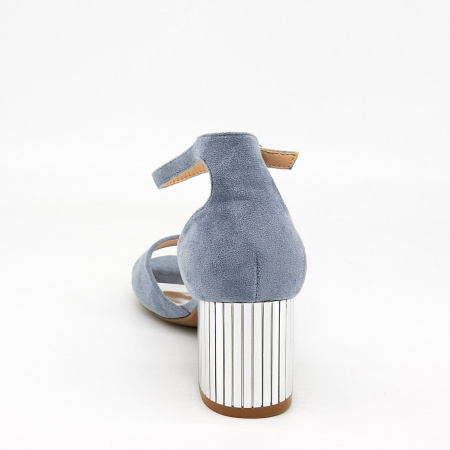 Босоножки  Betsy  голубой  замша искусств. F-80694 фото в интернет-магазине | Omadey.ru