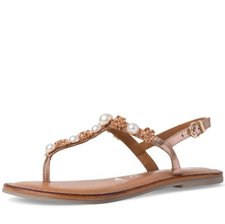 Сандалии  Tamaris  розовый  кожа F-100275 фото в интернет-магазине | Omadey.ru