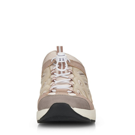 Кроссовки  Rieker  бежевый  кожа/кожа искусств. F-200384 фото в интернет-магазине | Omadey.ru