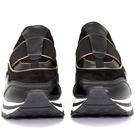 Кроссовки  Tamaris  черный  текстиль Z-8300 фото в интернет-магазине | Omadey.ru