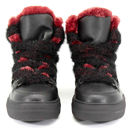 Ботинки  Keddo  черный  кожа искусств. Z-8640 фото в интернет-магазине | Omadey.ru