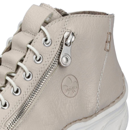 Ботинки  Rieker  бежевый  кожа искусств. Z-400023 фото в интернет-магазине | Omadey.ru