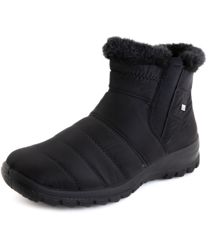 Ботинки  Rieker  черный  кожа искусств./текстиль Z-89088 фото в интернет-магазине | Omadey.ru