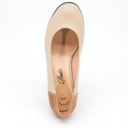 Туфли  Balex  бежевый  кожа Z-6262 фото в интернет-магазине | Omadey.ru