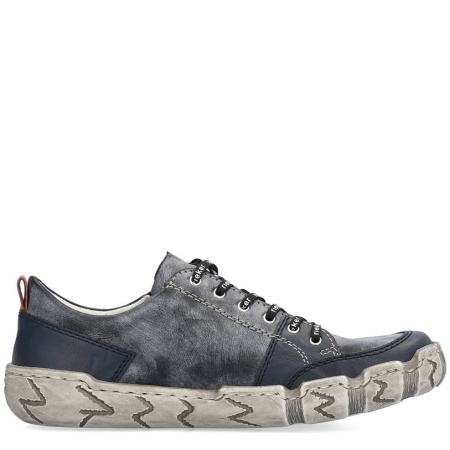 Кроссовки  Rieker  синий  кожа/кожа искусств. F-400161 фото в интернет-магазине | Omadey.ru