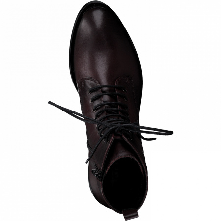 Ботинки  Tamaris  бордовый  кожа Z-100457 фото в интернет-магазине | Omadey.ru