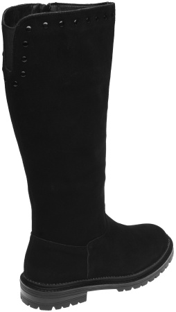 Сапоги  Keddo  черный  замша Z-8985 фото в интернет-магазине | Omadey.ru